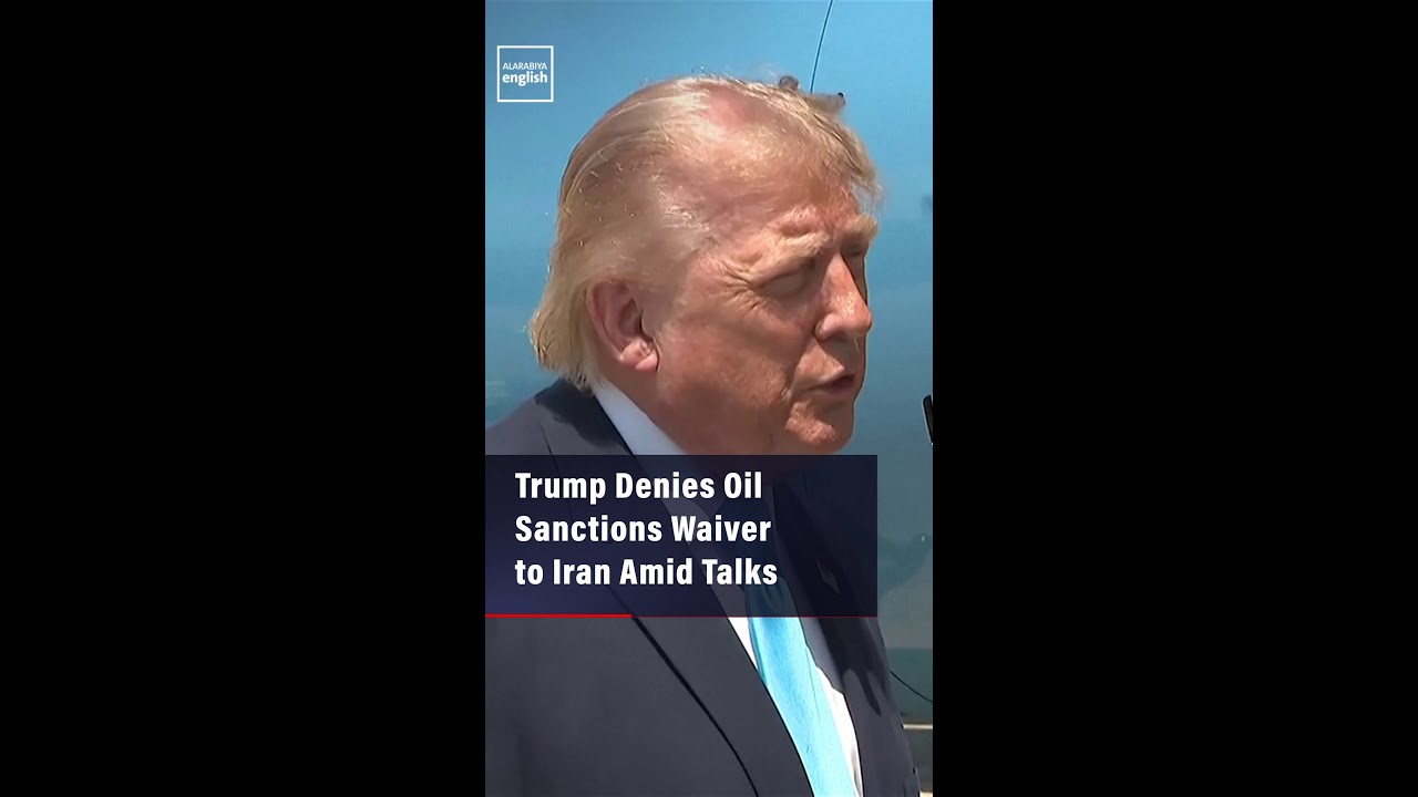 Video | Trump Denies Oil Sanctions Waiver To Iran Amid Talks