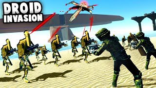 Battle of Kashyyyk! Endless DROID INVASION Can&#39;t be Stopped! (Ravenfield Best Mods - Star Wars)