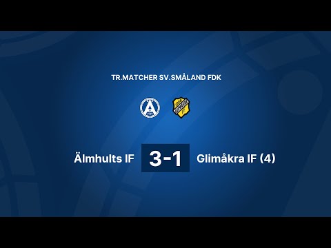 Älmhults IF - Glimåkra IF (3-1)