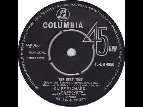 UK no. 1, (163a) Cliff Richard & The Shadows - The Next Time