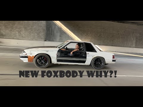 New Foxbody And we sold the ls1 Swapped Foxbody! why?