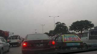 Rush hour in Pakistan islamabad no traffic rules apply at all!