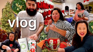 VLOG: starting something new!!! + cooking my mom's recipe, christmas shopping, decorating our tree!