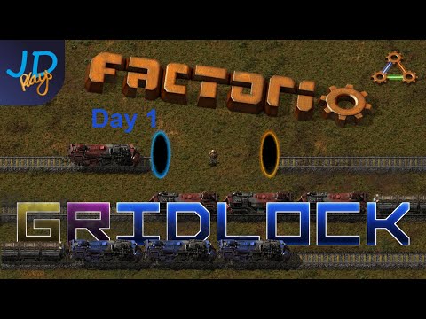 Factorio: Gridlock Cluster Day 1