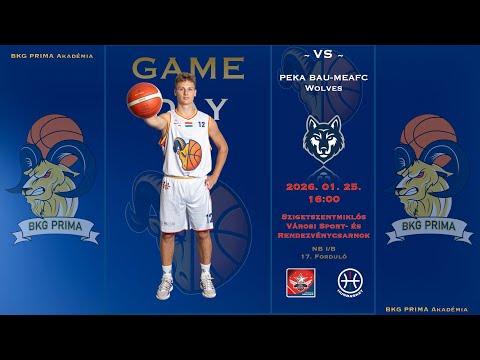 BKG PRIMA Akadémia vs Peka Bau-MEAFC Wolves