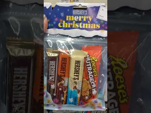 HERSHEYS CHOCOLATES | CHRISTMAS PACK #shorts #christmas #chocolate