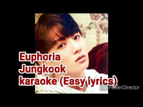 Euphoria karaoke/instrumental by Jungkook (BTS) |(Easy lyrics) (Con letra fácil)