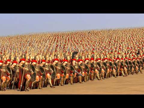 12.000 SPARTANS vs 19.200 PRAETORIANS - Total War ROME 2
