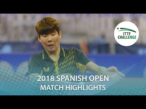 2018 Spanish Open Highlights I Kim Minhyeok vs Cho Seungmin (1/2)