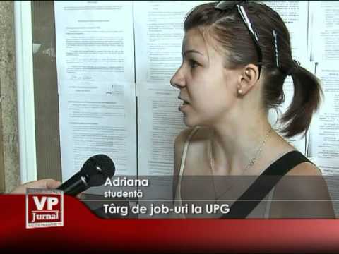 Târg de job-uri la UPG