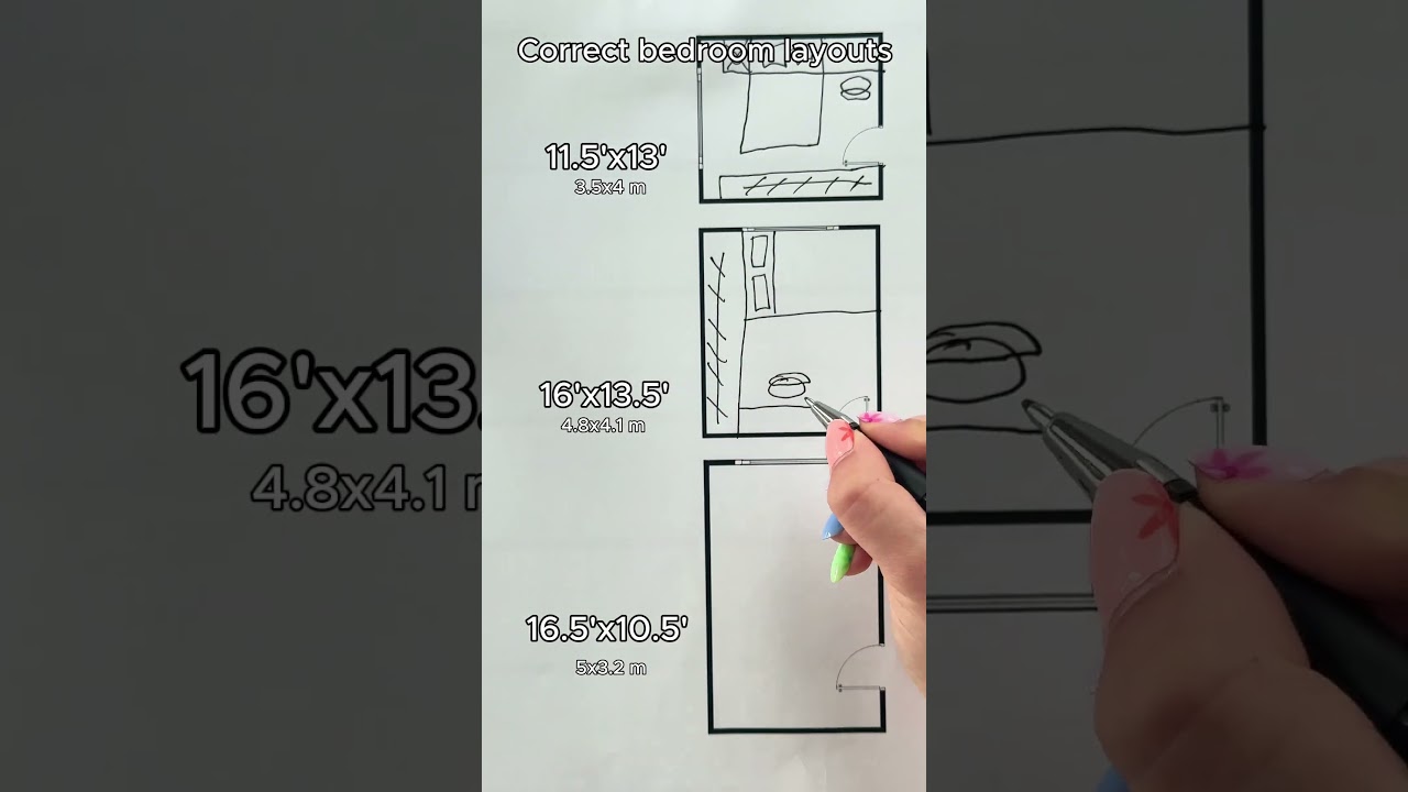 Best Bedroom Layouts For Small Spaces!