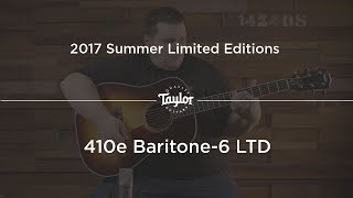 Video thumbnail for 410e Baritone Limited Edition | Acoustic Guitar | Summer Limited Editions 2017 by Taylor Guitars