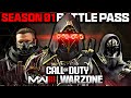 Everything In The Season 1 Battle Pass / Blackcell (Modern Warfare 3 & Warzone)