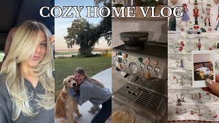 VLOG: goodbye to the hair extensions, cozy morning routines, chia seed pudding, acupuncture 