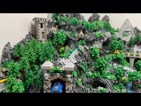 Bergbau |Bau einer Schlucht | Folge 94 | LEGO ® Klemmbaustein Stadt Baustein