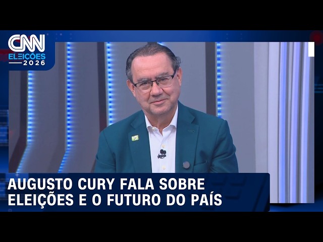 Augusto Cury na CNN: melhores momentos da entrevista com o candidato à presidência | CNN BRASIL