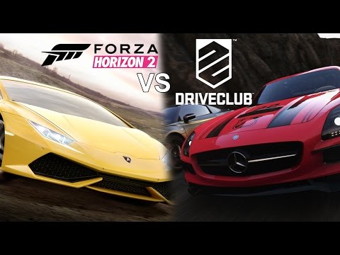 DriveClub (PS4) vs Forza Horizon 2 (XboxOne) Graphics Comparison Part 1