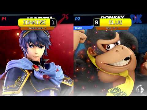Show Your Synergy 5 - Losers Round 6 - Ignaize (Marth) vs Glug (DK) SSBU