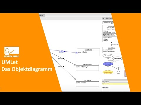 UMLet Teil 8: Das Objektdiagramm