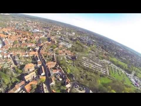 Rundflug über Lüneburg in HD am 28.04.2013