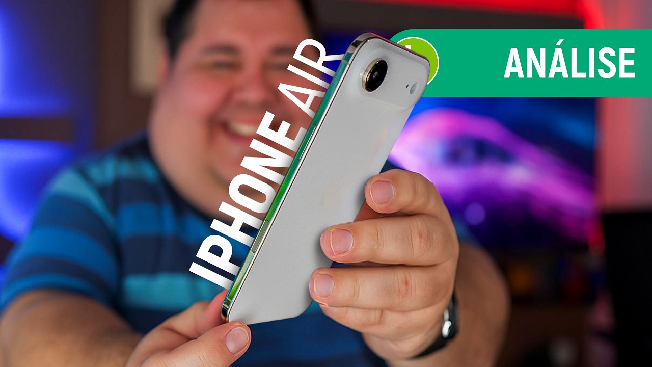 Miniatura da avaliação em vídeo de Smartphone Apple iPhone Air 1 TB - Preto sideral