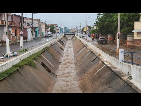 Canal do Rio Granjeiro no CRATO Ceará hoje 30/03/2024