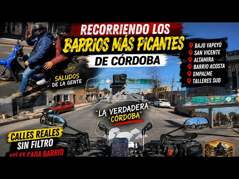 🔥🏍️ RECORRIENDO LOS BARRIOS MÁS PICANTES DE CÓRDOBA 🏍️🔥