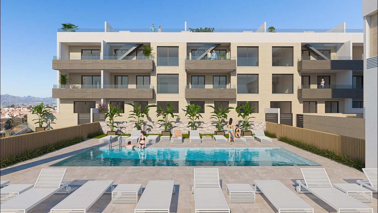 Apartment for sale in Hornillo, Águilas - LEVANSUR6-APART-GF-3D
