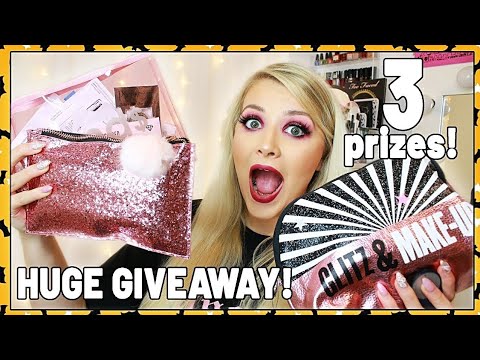 HUGE MAKEUP GIVEAWAY!!! WE HIT 7K SUBSCRIBERS!! (CLOSED) #Vlogtober2019