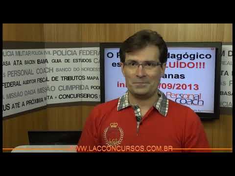 2823 | Personal Coach TRT BA 2013 - Aulas 01 a 07