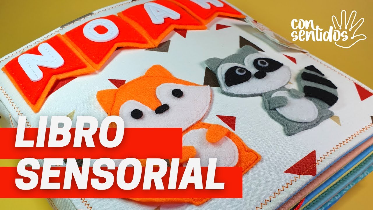 PRIMER VIDEO! - LIBRO SENSORIAL DE ESTIMULACIÓN TEMPRANA (10 actividades)