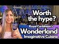 WONDERLAND Wonder Of The Seas Cruise Ship Royal Caribbean Dining Review Is It Worth The Hype