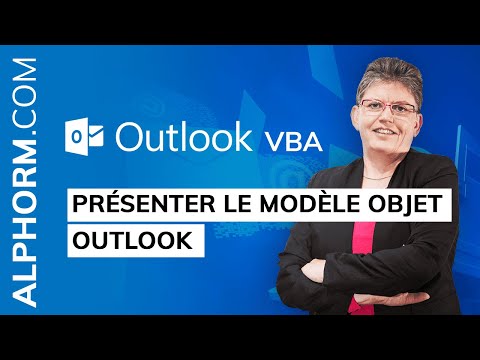 Vidéo présentation de la formation Outlook 2016 VBA