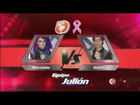 Betzaida Ramírez vs Guido Rochin (las batallas La voz México 2014)