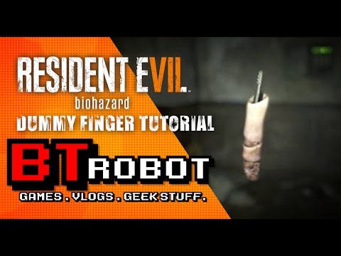 Resident Evil 7 Demo : The Dummy finger Puzzle.