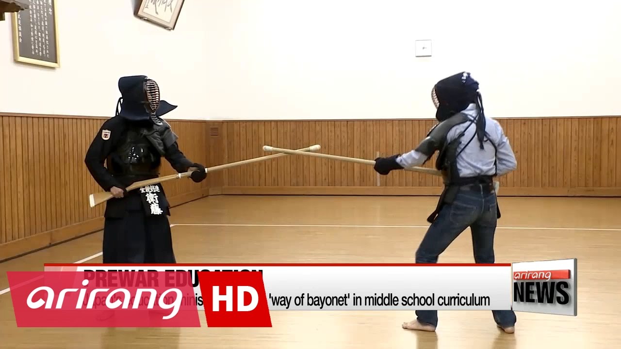 Japan's education ministry approves 'way of bayonet' in middle school curriculum