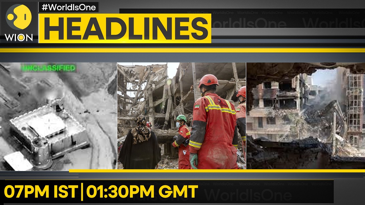 US-Iran War: U.S. Releases New Footage of Strikes on Iran | WION Headlines