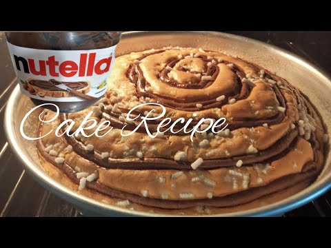Nutella Cake recipe | Marife  & family recipe