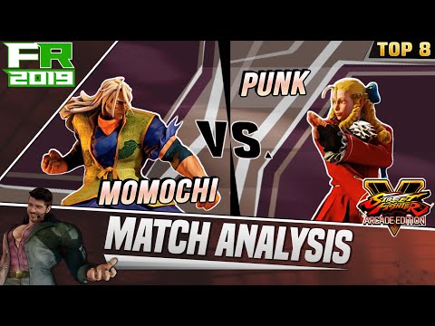 SFV AE Match Analysis: Final Round 2019 TOP 8 GRAND FINALS - Momochi vs. Punk