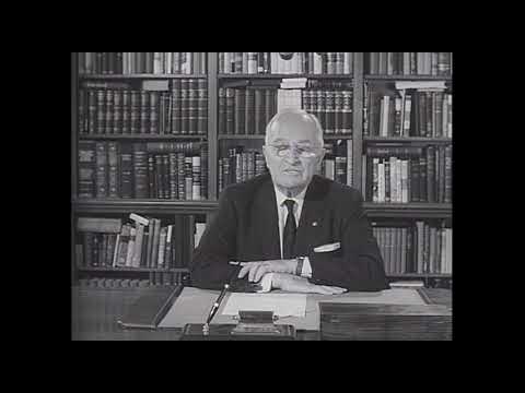 MP2002-459 and 460  Former President Truman Says the President Is a Lobbyist for All Americans