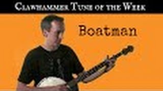 edison cylinder / banjo solo / "boatman"