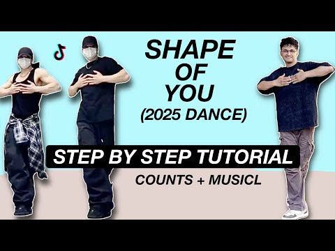 Shape of You New Dance *STEP BY STEP TUTORIAL* (Beginner Friendly)