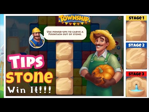 Township || Explosive Puzzle TIPS 🪨How to beat STONE Icon? || Harvest Festival 🌾