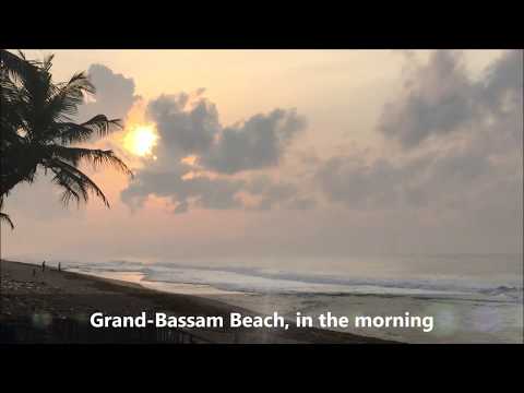 Grand-bassam Beach in the morning, Ivory coast