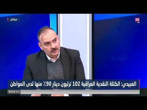 شاهد بالفيديو.. العبيدي : البنوك الحكومية تمتلك ودائع بقيمة 80 ترليون دينار لكنها لم تسخر بطريقة صحيحة في الاستثمار