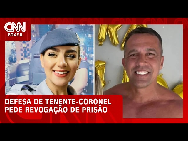 Caso Gisele: defesa de tenente-coronel pede revogação de prisão preventiva | LIVE CNN