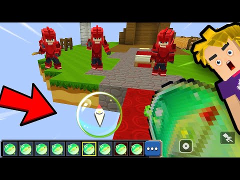 Abusing the New OP "COMPASS" Item in BedWars New Update!! - Blockman Go