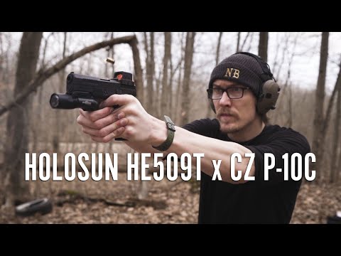 JagerWerks Holosun HE509T Optic Cut for the CZ P-10C