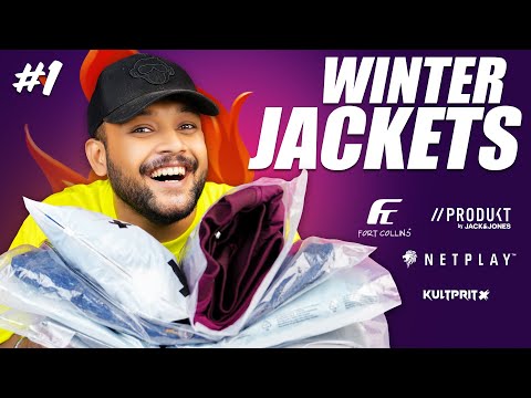 5 Best Stylish Winter Jackets for Men 🔥 AJIO Denim...