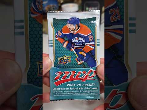 Upper Deck MVP Hockey Cards Booster Pack Opening (2024-25 NHL) #upperdeck #hockeycards